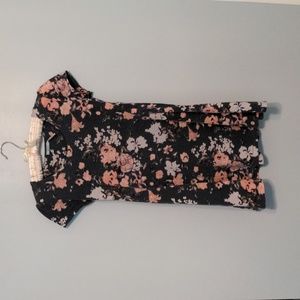 UO Kimchi Blue Floral Sweater Tunic